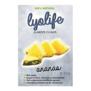 Lyolife - Ananas liofilizat 30g