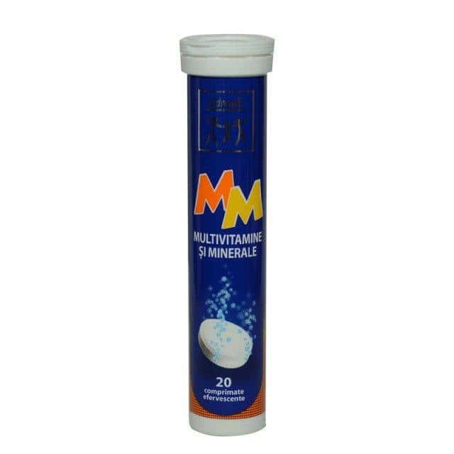 MULTIVITAMINE + MINERALE 20cpr EFERVESCENTE