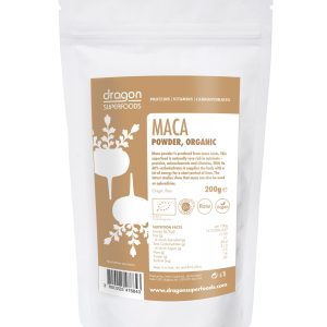 Maca pulbere raw eco-bio 200g - Dragon Superfoods