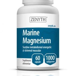 Magneziu marin - Marine Magnesium 1000mg 60cps Zenyth
