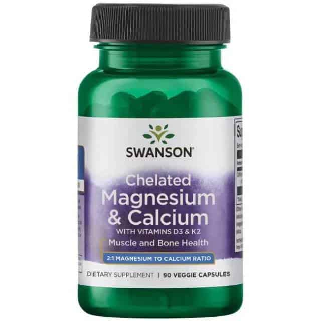 Magneziu si Calciu Chelat 2:1 cu Vitamina D3 si K2