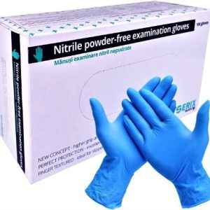Manusi pentru examinare din nitril S - 100 bucati TG Medical