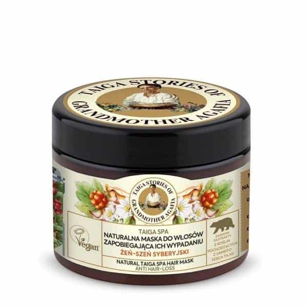 Masca de par naturala impotriva caderii parului cu Ginseng Siberian