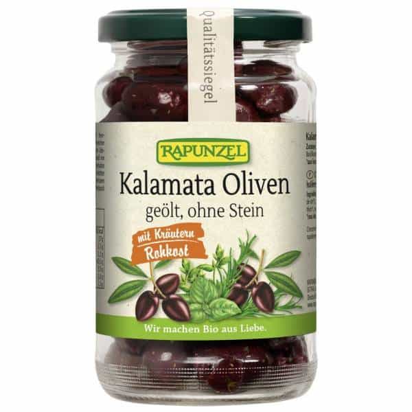 Masline Kalamata cu ierburi aromatice
