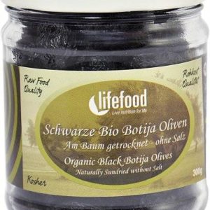 Masline negre Botija raw eco-bio 300g - Lifefood
