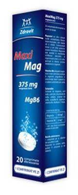 MaxiMag 375mg 20cpr efervescente