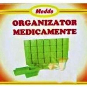 Meddo organizator pentru medicamente saptamanal - 1 bucata