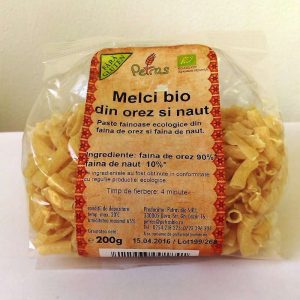 Melci din orez si naut ECO-BIO fara gluten 200g - Petras