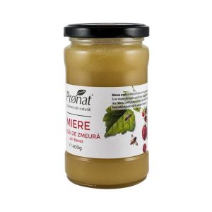 Miere de zmeura cruda 400g - Pronat