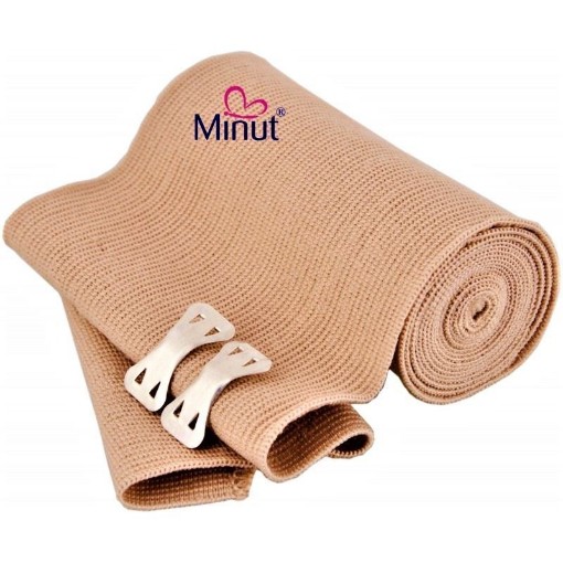 Minut Bandaj elastic cu clema 7.5cm/4.5m - 1 rola