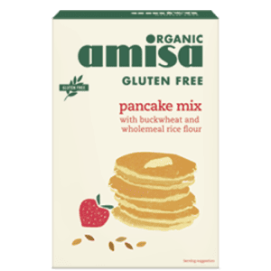 Mix pentru clatite fara gluten eco-bio 2x180g - Amisa