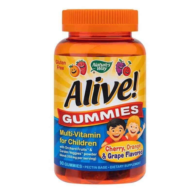Multivitamine pentru copii Alive Gummies 90 jeleuri
