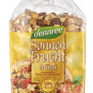 Musli bio cu 50% continut de fructe