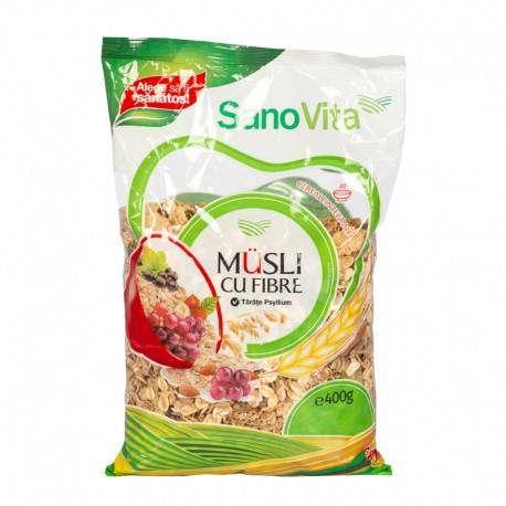 Musli cu fibre 400g - SanoVita