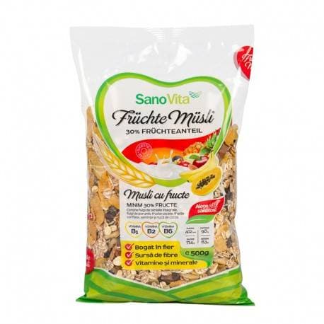 Musli cu fructe 500g - SanoVita