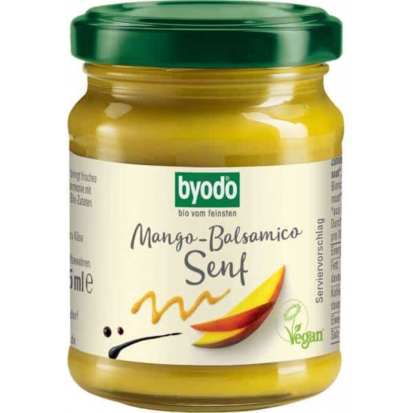 Mustar cu mango si otet balsamic