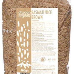 Orez basmati brun eco-bio 500g - Dragon Superfoods
