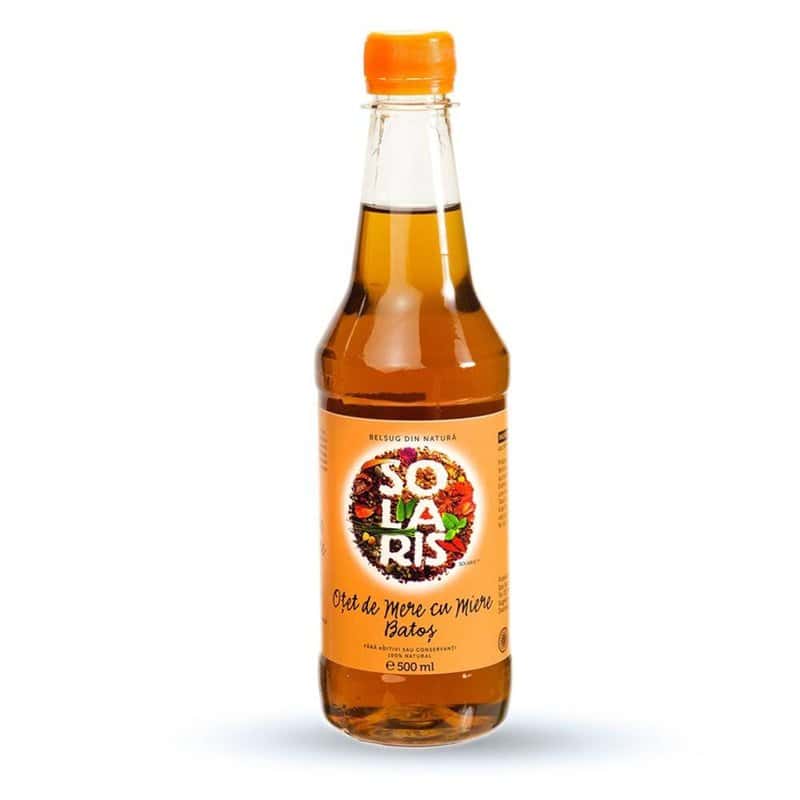 Otet de mere cu miere - 500ml - Solaris