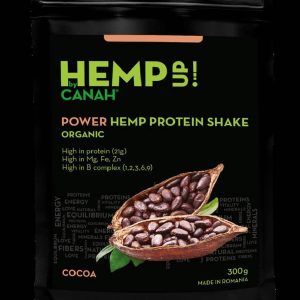 POWER SHAKE Proteic din seminte de canepa eco-bio 300g Canah