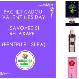 Pachet cadou Valentines Day „Savoare si relaxare” (pentru el si ea)