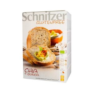 Paine cu seminte de chia si faina integrala de quinoa