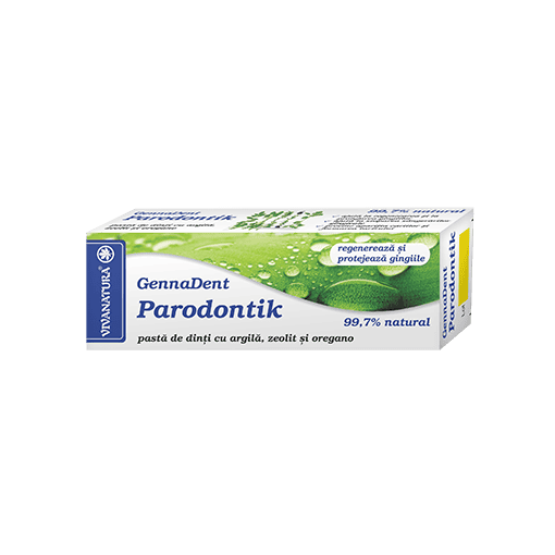 Pasta de dinti GennaDent Parodontik 75ml - Vivanatura
