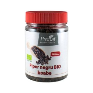 Piper negru boabe - eco-bio 140g - Pet - Pronat