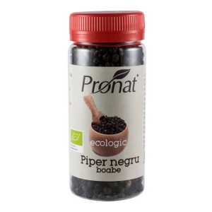Piper negru boabe - eco-bio 50g - Pet - Pronat