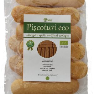 Piscoturi din grau spelta eco-bio 100g - Obio