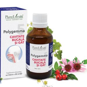Polygemma 5 - Cavitate bucala si gat 50ml Plantextrakt