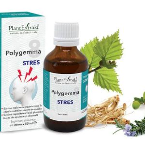 Polygemma 8 - Astenie psiho fizica si memorie 50ml Plantextrakt