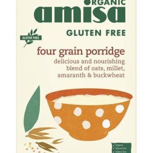 Porridge din 4 cereale fara gluten eco-bio 300g - Amisa