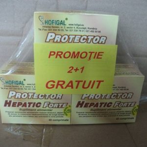 Protector Hepatic Forte 40cps 2+1 gratis- Hofigal