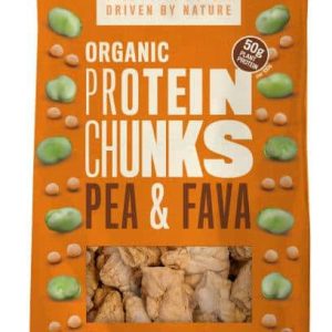 Proteina vegetala texturata din mazare si fava