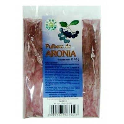 Pulbere de Aronia 40g ECO-BIO - Herbavit