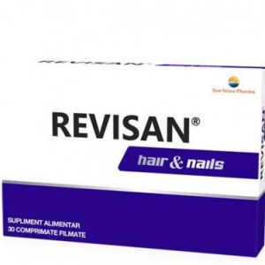 REVISAN HAIR & NAILS - PAR si UNGHII - 30cp - Sun Wave Pharma