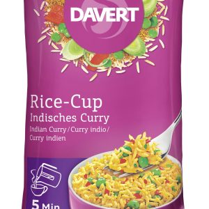 Rice cup orez indian curry
