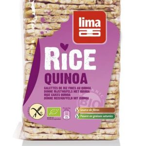 Rondele de orez expandat cu quinoa eco-bio 130g - Lima