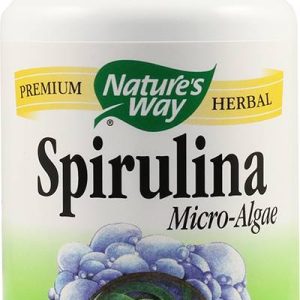 SPIRULINA MICRO-ALGAE 380mg 100 cps veg – Natures Way – Secom