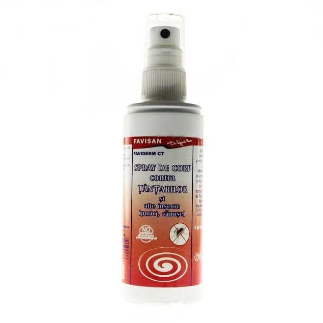SPRAY DE CORP CONTRA TANTARILOR SI ALTE INSECTE