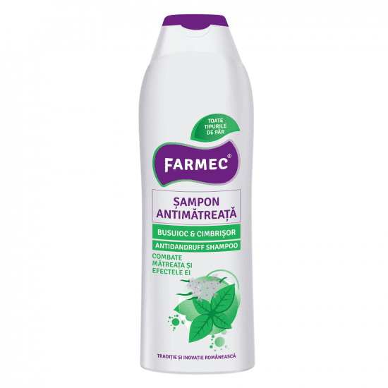 Sampon antimatreata cu busuioc si cimbrisor