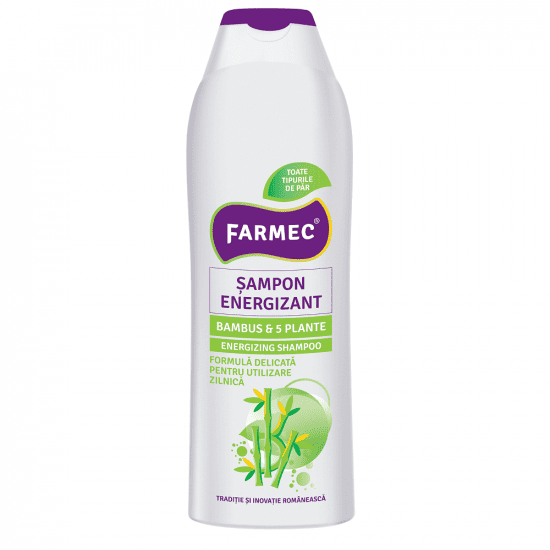Sampon energizant bambus si 5 plante