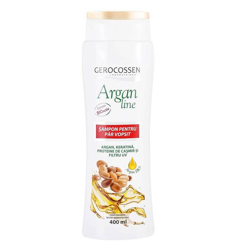 Sampon pentru par vopsit cu ulei de argan
