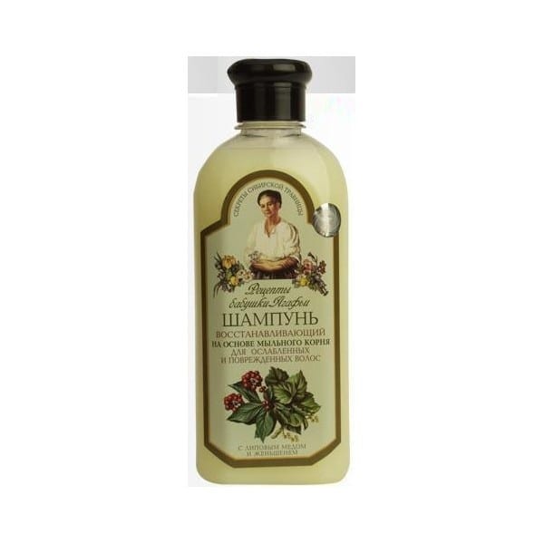 Sampon regenerant pentru par fragil si deteriorat (AP1) 350ml Bunica Agafia