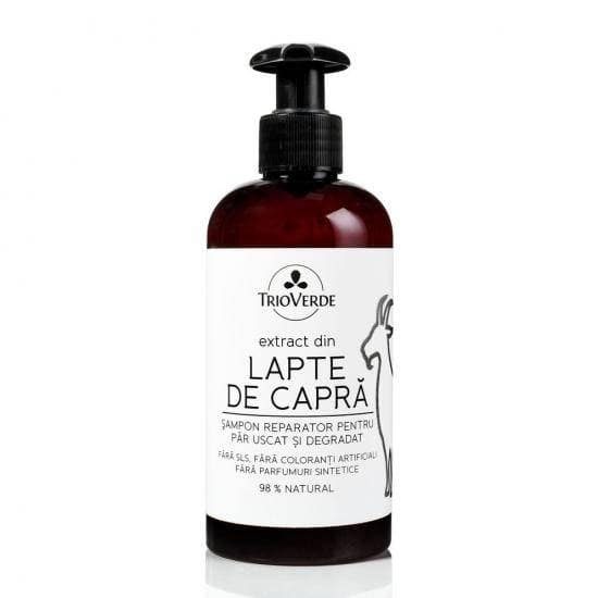 Sampon reparator cu extract din lapte de capra