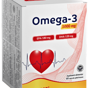 Sanvero Omega-3 1000mg - 60 capsule gelatinoase