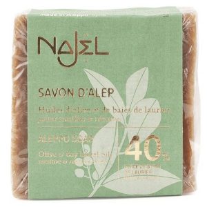 Sapun de Alep 40% ulei de dafin – 185g - NAJEL
