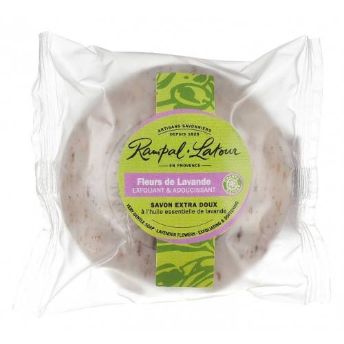 Săpun natural rotund flori de lavandă