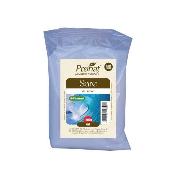 Sarea de mare fina neiodata 500g - Pronat