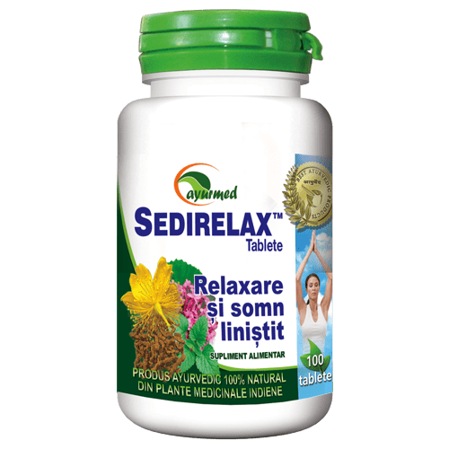 Sedirelax 100tbs si 50tbs - Ayurmed 50 tablete